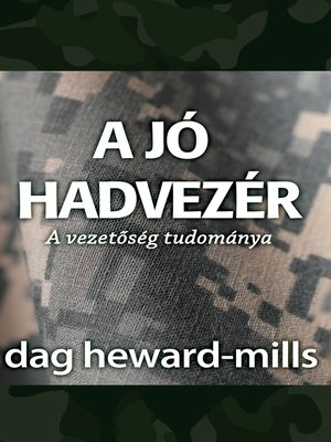 cover image of A jó hadvezér